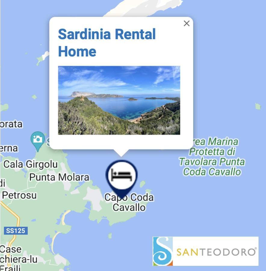 San Teodoro Punta Est Delizioso Monolocale Vista Mare Lägenhet Exteriör bild